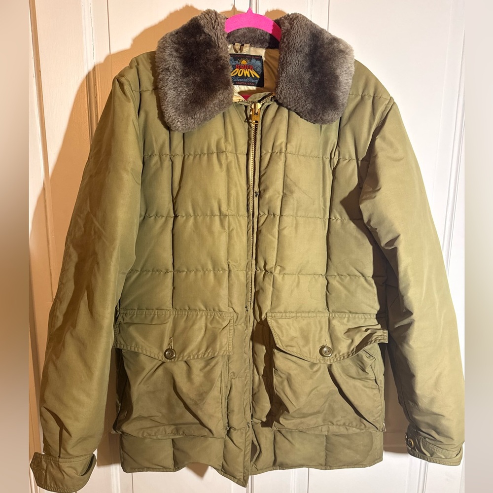 Bauer Down Jacket with Logo Patch - image 1